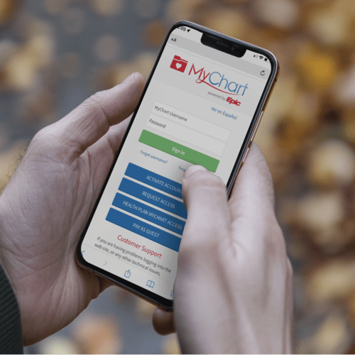 MyChart mobile app